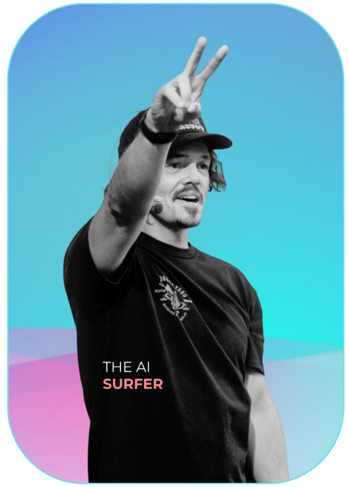 Dallas presenting The AI Surfer Summit