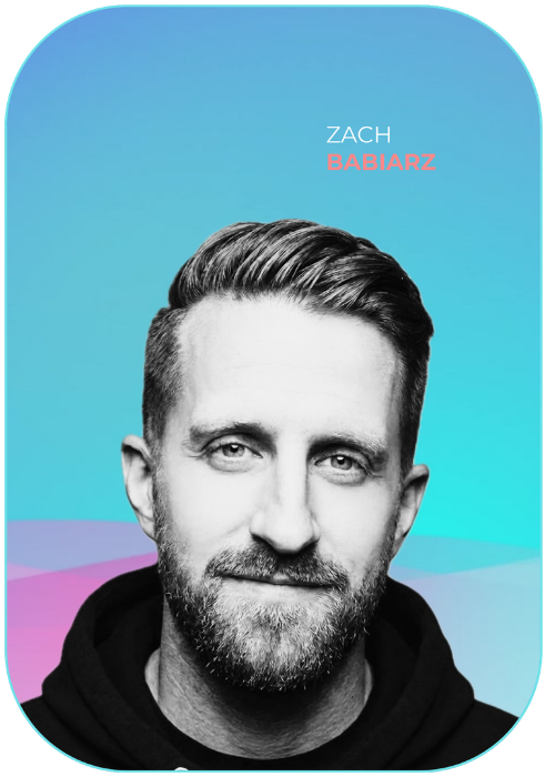 Zach Babiarz presenting The AI Surfer Summit